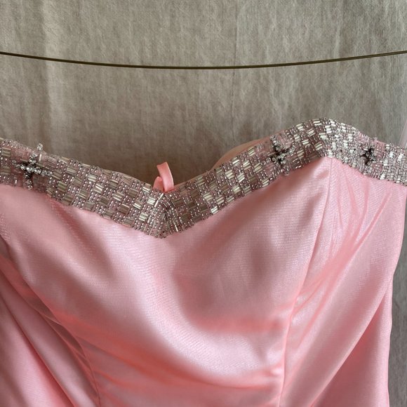 PROM DRESS vintage barbie pink size 2/4 - Picture 6 of 10